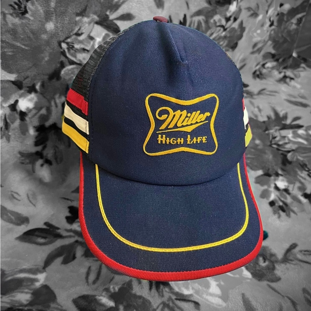 Vintage miller highlife hat
